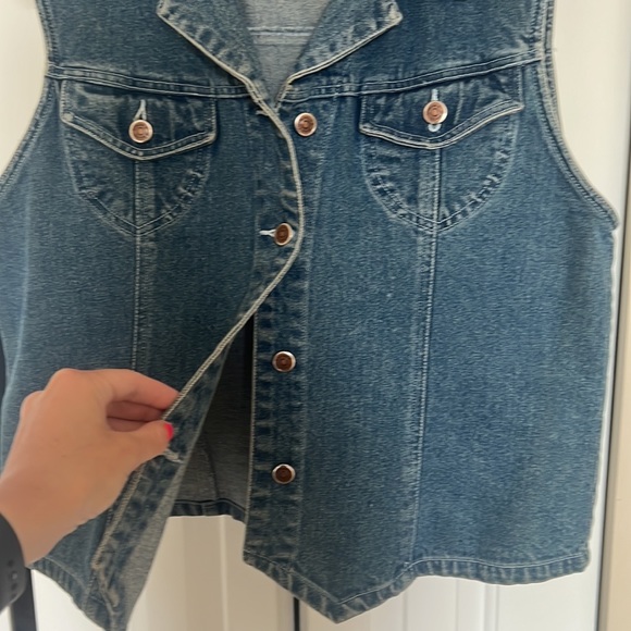 VINTAGE SONOMA JEAN VEST - Picture 3 of 6